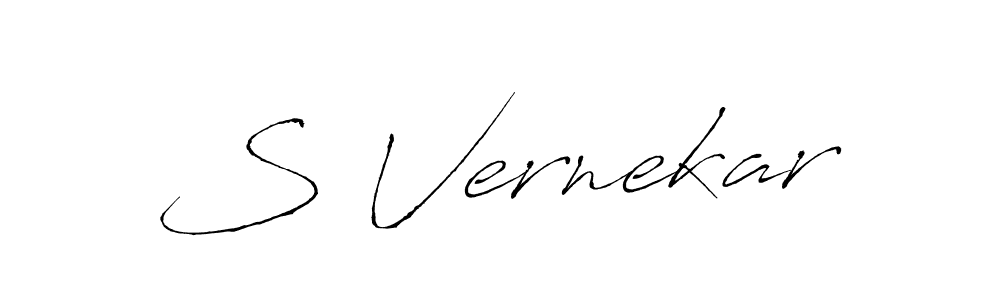 Best and Professional Signature Style for S Vernekar. Antro_Vectra Best Signature Style Collection. S Vernekar signature style 6 images and pictures png