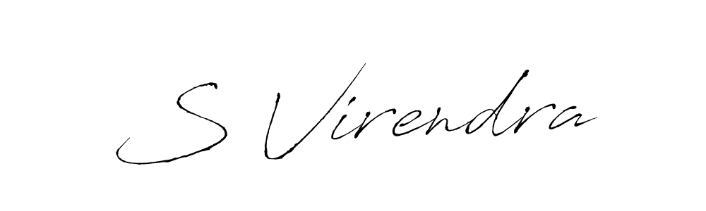 Once you've used our free online signature maker to create your best signature Antro_Vectra style, it's time to enjoy all of the benefits that S Virendra name signing documents. S Virendra signature style 6 images and pictures png