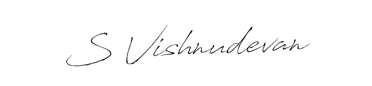 You can use this online signature creator to create a handwritten signature for the name S Vishnudevan. This is the best online autograph maker. S Vishnudevan signature style 6 images and pictures png