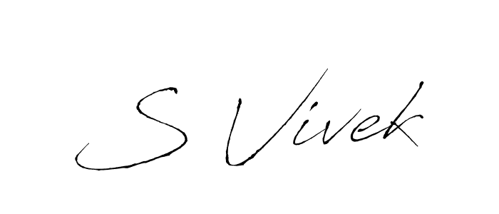 Make a short S Vivek signature style. Manage your documents anywhere anytime using Antro_Vectra. Create and add eSignatures, submit forms, share and send files easily. S Vivek signature style 6 images and pictures png
