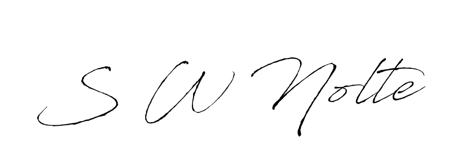 How to Draw S W Nolte signature style? Antro_Vectra is a latest design signature styles for name S W Nolte. S W Nolte signature style 6 images and pictures png