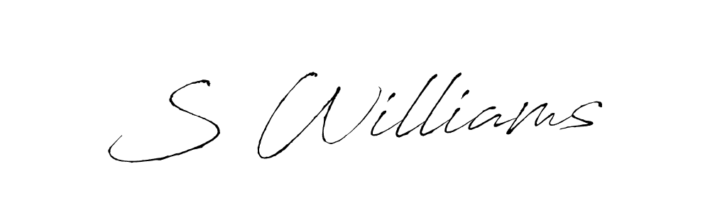 Make a beautiful signature design for name S Williams. Use this online signature maker to create a handwritten signature for free. S Williams signature style 6 images and pictures png