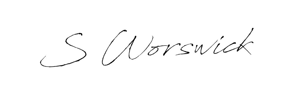 Best and Professional Signature Style for S Worswick. Antro_Vectra Best Signature Style Collection. S Worswick signature style 6 images and pictures png