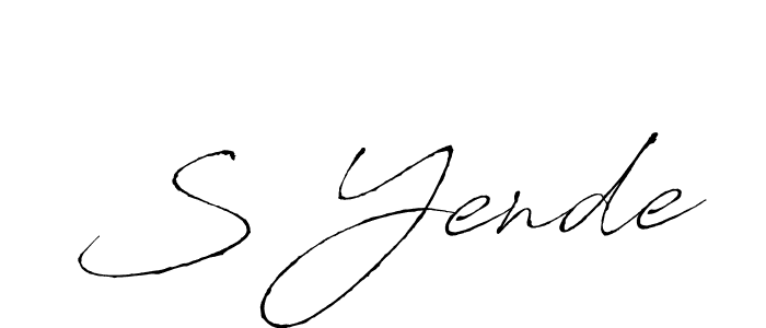 Make a short S Yende signature style. Manage your documents anywhere anytime using Antro_Vectra. Create and add eSignatures, submit forms, share and send files easily. S Yende signature style 6 images and pictures png