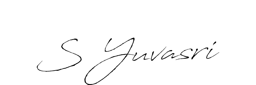 This is the best signature style for the S Yuvasri name. Also you like these signature font (Antro_Vectra). Mix name signature. S Yuvasri signature style 6 images and pictures png