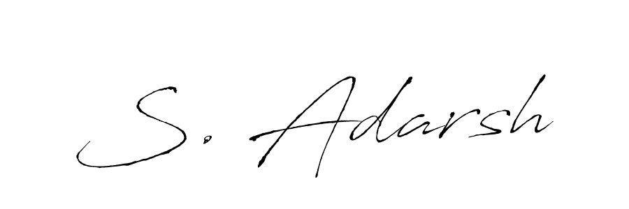 Make a short S. Adarsh signature style. Manage your documents anywhere anytime using Antro_Vectra. Create and add eSignatures, submit forms, share and send files easily. S. Adarsh signature style 6 images and pictures png