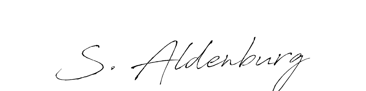 Antro_Vectra is a professional signature style that is perfect for those who want to add a touch of class to their signature. It is also a great choice for those who want to make their signature more unique. Get S. Aldenburg name to fancy signature for free. S. Aldenburg signature style 6 images and pictures png