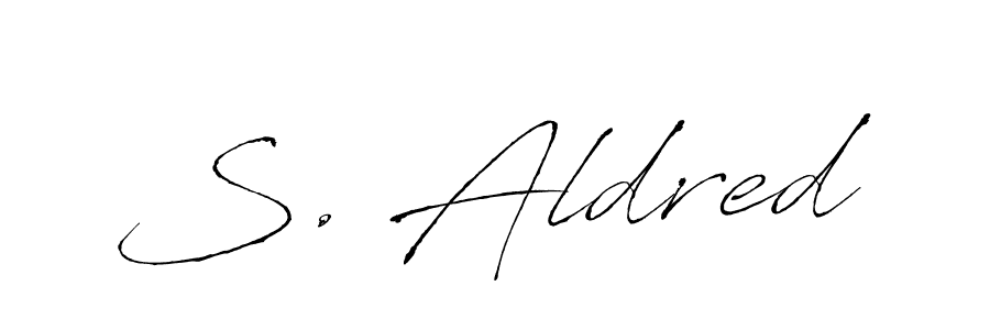 Best and Professional Signature Style for S. Aldred. Antro_Vectra Best Signature Style Collection. S. Aldred signature style 6 images and pictures png