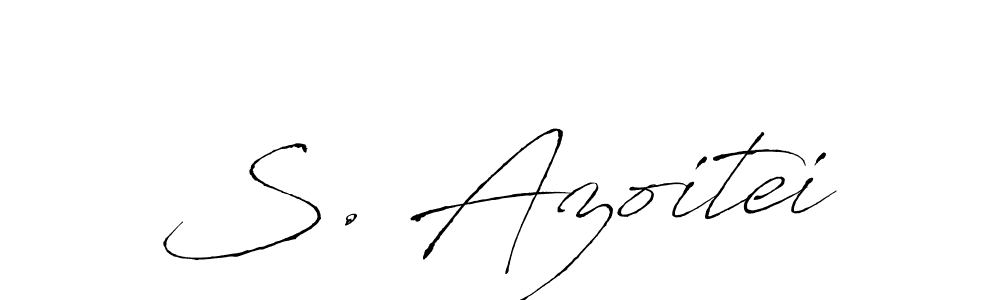 Check out images of Autograph of S. Azoitei name. Actor S. Azoitei Signature Style. Antro_Vectra is a professional sign style online. S. Azoitei signature style 6 images and pictures png