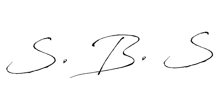 You can use this online signature creator to create a handwritten signature for the name S. B. S. This is the best online autograph maker. S. B. S signature style 6 images and pictures png