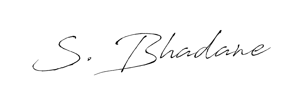 Make a short S. Bhadane signature style. Manage your documents anywhere anytime using Antro_Vectra. Create and add eSignatures, submit forms, share and send files easily. S. Bhadane signature style 6 images and pictures png