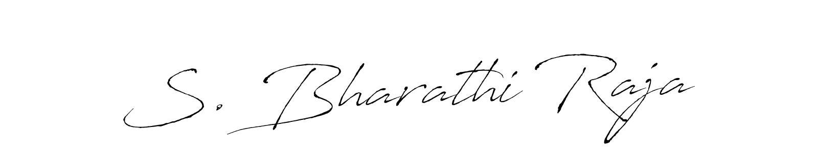 How to make S. Bharathi Raja signature? Antro_Vectra is a professional autograph style. Create handwritten signature for S. Bharathi Raja name. S. Bharathi Raja signature style 6 images and pictures png