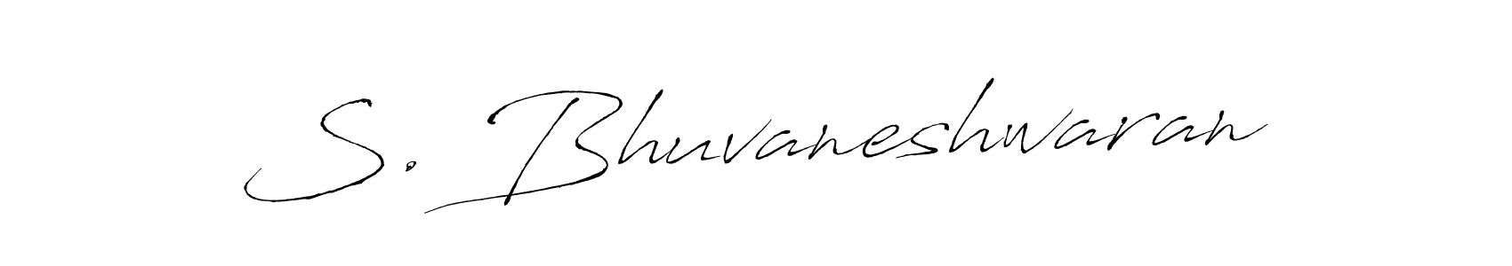 This is the best signature style for the S. Bhuvaneshwaran name. Also you like these signature font (Antro_Vectra). Mix name signature. S. Bhuvaneshwaran signature style 6 images and pictures png