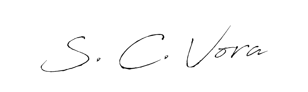How to Draw S. C. Vora signature style? Antro_Vectra is a latest design signature styles for name S. C. Vora. S. C. Vora signature style 6 images and pictures png