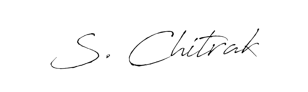Also we have S. Chitrak name is the best signature style. Create professional handwritten signature collection using Antro_Vectra autograph style. S. Chitrak signature style 6 images and pictures png