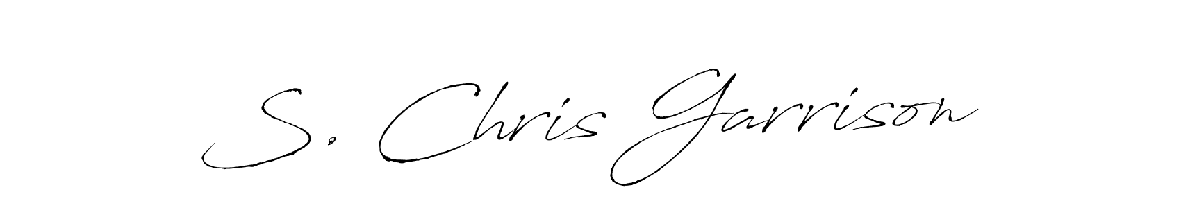 Once you've used our free online signature maker to create your best signature Antro_Vectra style, it's time to enjoy all of the benefits that S. Chris Garrison name signing documents. S. Chris Garrison signature style 6 images and pictures png