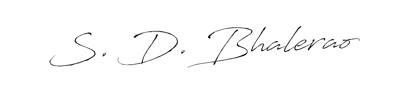 Make a short S. D. Bhalerao signature style. Manage your documents anywhere anytime using Antro_Vectra. Create and add eSignatures, submit forms, share and send files easily. S. D. Bhalerao signature style 6 images and pictures png