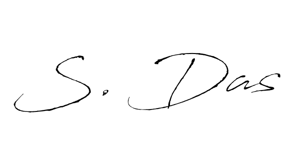 Design your own signature with our free online signature maker. With this signature software, you can create a handwritten (Antro_Vectra) signature for name S. Das. S. Das signature style 6 images and pictures png