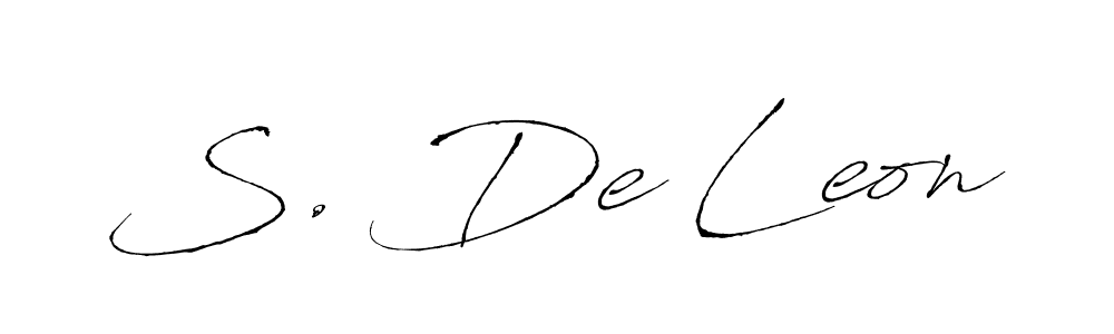 See photos of S. De Leon official signature by Spectra . Check more albums & portfolios. Read reviews & check more about Antro_Vectra font. S. De Leon signature style 6 images and pictures png