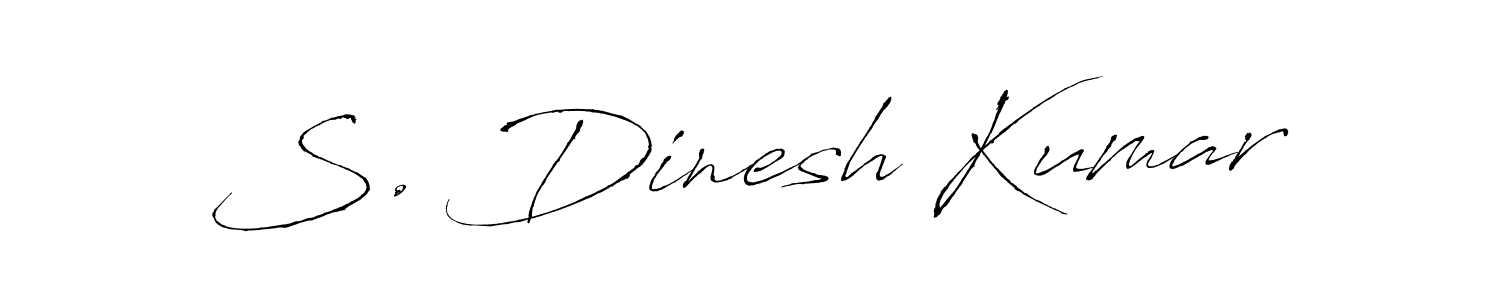 It looks lik you need a new signature style for name S. Dinesh Kumar. Design unique handwritten (Antro_Vectra) signature with our free signature maker in just a few clicks. S. Dinesh Kumar signature style 6 images and pictures png