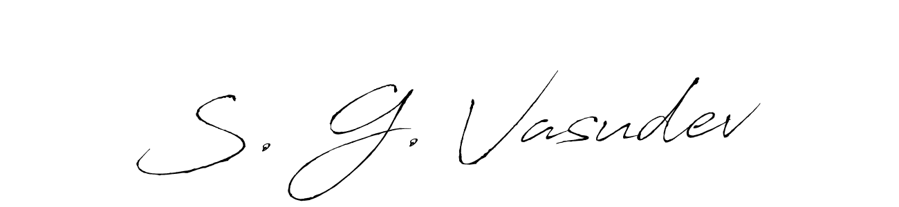 This is the best signature style for the S. G. Vasudev name. Also you like these signature font (Antro_Vectra). Mix name signature. S. G. Vasudev signature style 6 images and pictures png