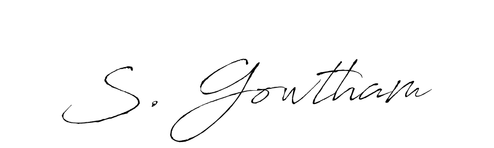 See photos of S. Gowtham official signature by Spectra . Check more albums & portfolios. Read reviews & check more about Antro_Vectra font. S. Gowtham signature style 6 images and pictures png