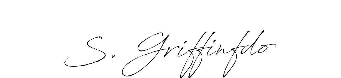 Similarly Antro_Vectra is the best handwritten signature design. Signature creator online .You can use it as an online autograph creator for name S. Griffinfdo. S. Griffinfdo signature style 6 images and pictures png