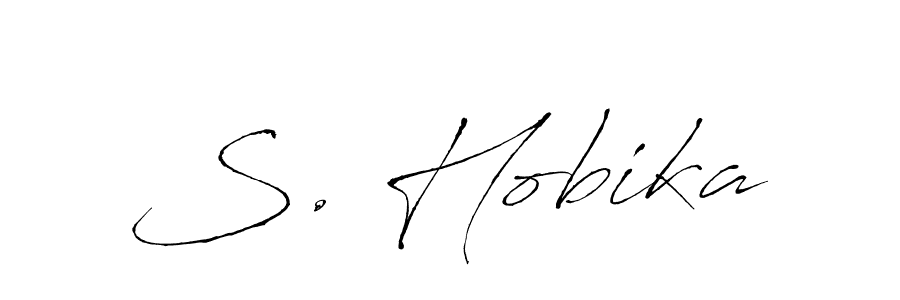 You can use this online signature creator to create a handwritten signature for the name S. Hobika. This is the best online autograph maker. S. Hobika signature style 6 images and pictures png