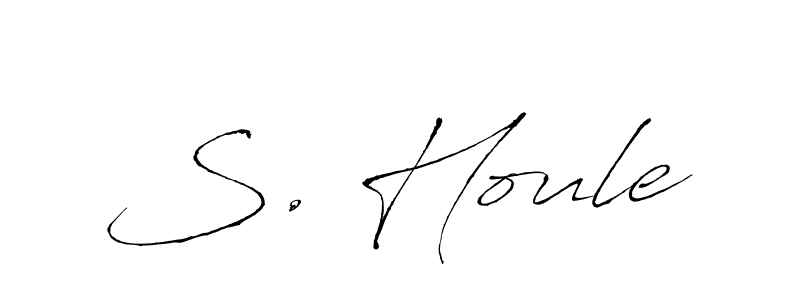 Similarly Antro_Vectra is the best handwritten signature design. Signature creator online .You can use it as an online autograph creator for name S. Houle. S. Houle signature style 6 images and pictures png