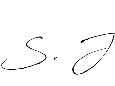 This is the best signature style for the S. J name. Also you like these signature font (Antro_Vectra). Mix name signature. S. J signature style 6 images and pictures png