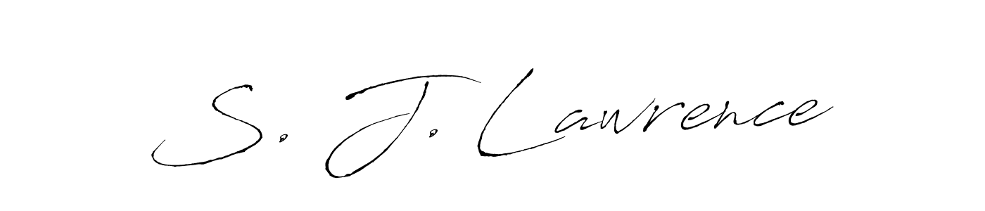 Antro_Vectra is a professional signature style that is perfect for those who want to add a touch of class to their signature. It is also a great choice for those who want to make their signature more unique. Get S. J. Lawrence name to fancy signature for free. S. J. Lawrence signature style 6 images and pictures png