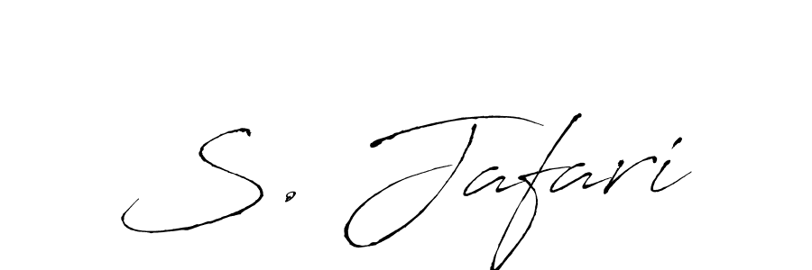 Antro_Vectra is a professional signature style that is perfect for those who want to add a touch of class to their signature. It is also a great choice for those who want to make their signature more unique. Get S. Jafari name to fancy signature for free. S. Jafari signature style 6 images and pictures png