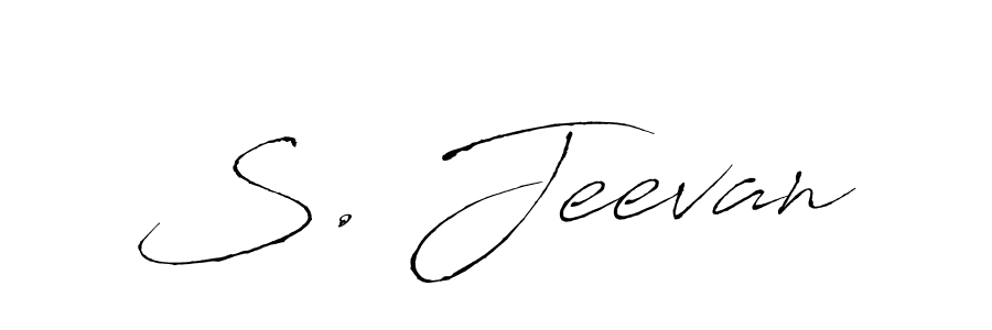 You can use this online signature creator to create a handwritten signature for the name S. Jeevan. This is the best online autograph maker. S. Jeevan signature style 6 images and pictures png