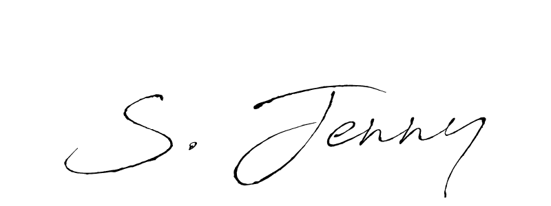 Antro_Vectra is a professional signature style that is perfect for those who want to add a touch of class to their signature. It is also a great choice for those who want to make their signature more unique. Get S. Jenny name to fancy signature for free. S. Jenny signature style 6 images and pictures png