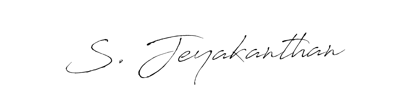 Similarly Antro_Vectra is the best handwritten signature design. Signature creator online .You can use it as an online autograph creator for name S. Jeyakanthan. S. Jeyakanthan signature style 6 images and pictures png