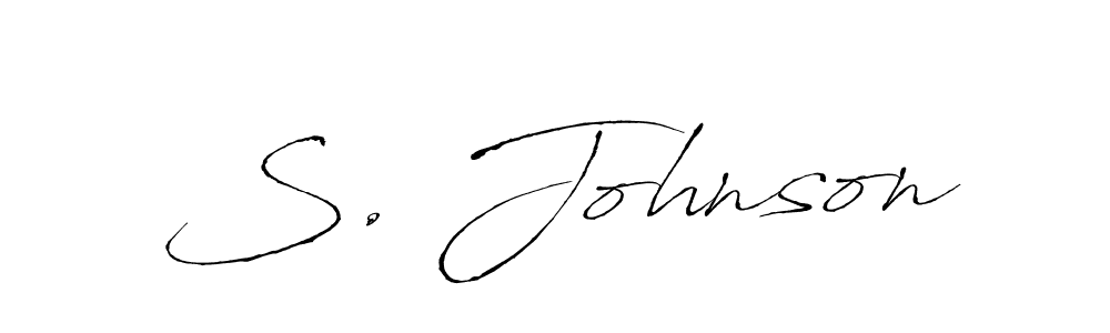 How to Draw S. Johnson signature style? Antro_Vectra is a latest design signature styles for name S. Johnson. S. Johnson signature style 6 images and pictures png