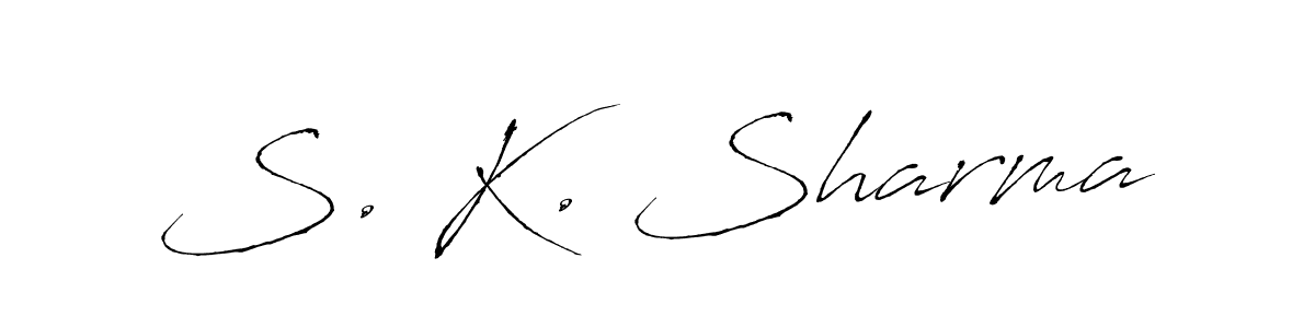 Here are the top 10 professional signature styles for the name S. K. Sharma. These are the best autograph styles you can use for your name. S. K. Sharma signature style 6 images and pictures png