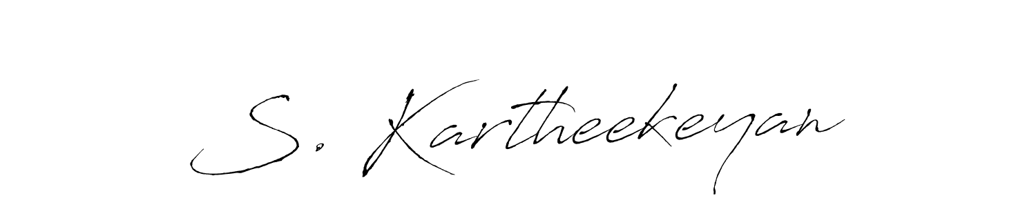 How to make S. Kartheekeyan signature? Antro_Vectra is a professional autograph style. Create handwritten signature for S. Kartheekeyan name. S. Kartheekeyan signature style 6 images and pictures png