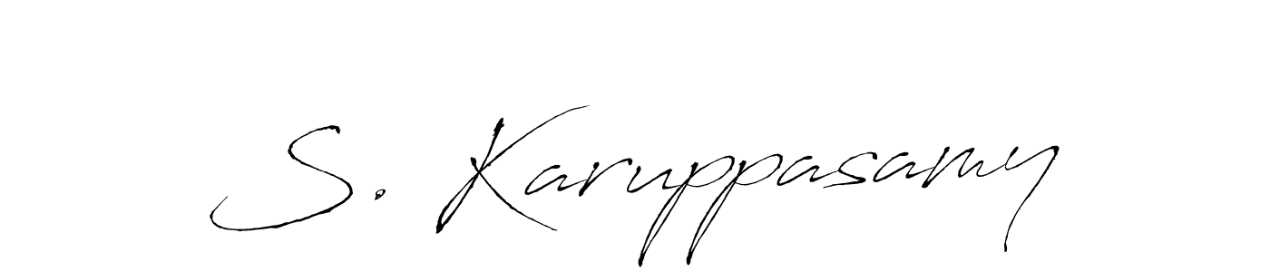 Best and Professional Signature Style for S. Karuppasamy. Antro_Vectra Best Signature Style Collection. S. Karuppasamy signature style 6 images and pictures png