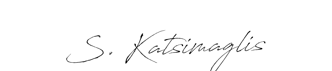 You can use this online signature creator to create a handwritten signature for the name S. Katsimaglis. This is the best online autograph maker. S. Katsimaglis signature style 6 images and pictures png