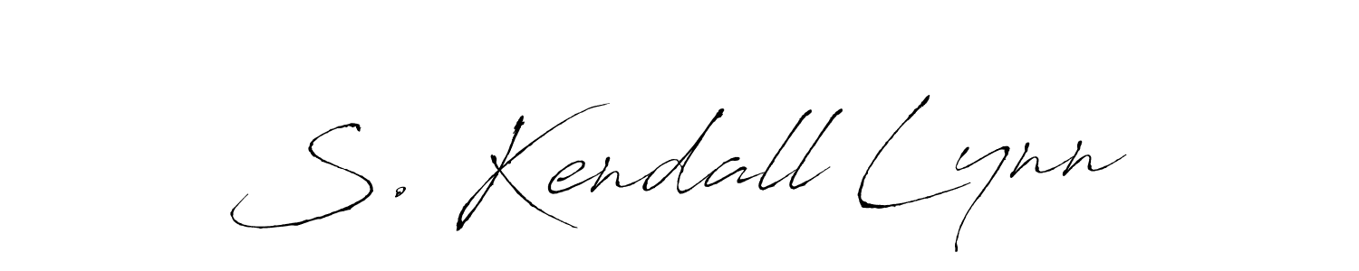 Make a beautiful signature design for name S. Kendall Lynn. With this signature (Antro_Vectra) style, you can create a handwritten signature for free. S. Kendall Lynn signature style 6 images and pictures png