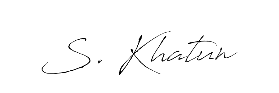 How to Draw S. Khatun signature style? Antro_Vectra is a latest design signature styles for name S. Khatun. S. Khatun signature style 6 images and pictures png