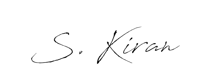It looks lik you need a new signature style for name S. Kiran. Design unique handwritten (Antro_Vectra) signature with our free signature maker in just a few clicks. S. Kiran signature style 6 images and pictures png