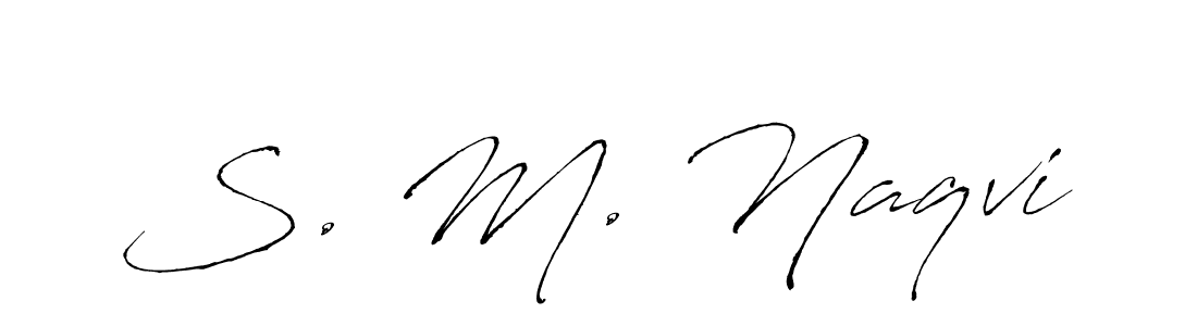 Once you've used our free online signature maker to create your best signature Antro_Vectra style, it's time to enjoy all of the benefits that S. M. Naqvi name signing documents. S. M. Naqvi signature style 6 images and pictures png