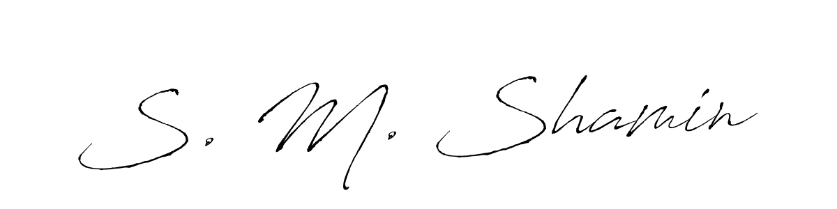 Check out images of Autograph of S. M. Shamin name. Actor S. M. Shamin Signature Style. Antro_Vectra is a professional sign style online. S. M. Shamin signature style 6 images and pictures png