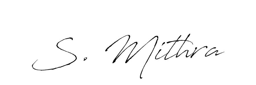 Make a short S. Mithra signature style. Manage your documents anywhere anytime using Antro_Vectra. Create and add eSignatures, submit forms, share and send files easily. S. Mithra signature style 6 images and pictures png