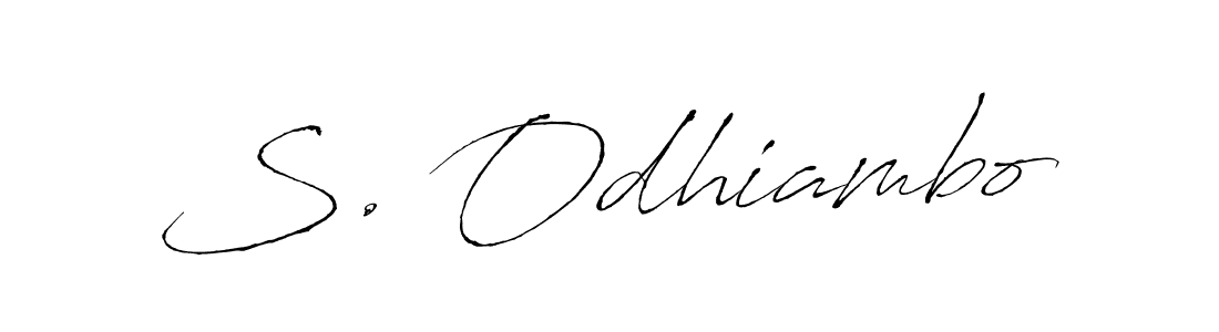 Once you've used our free online signature maker to create your best signature Antro_Vectra style, it's time to enjoy all of the benefits that S. Odhiambo name signing documents. S. Odhiambo signature style 6 images and pictures png