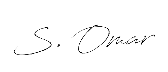 Make a beautiful signature design for name S. Omar. Use this online signature maker to create a handwritten signature for free. S. Omar signature style 6 images and pictures png