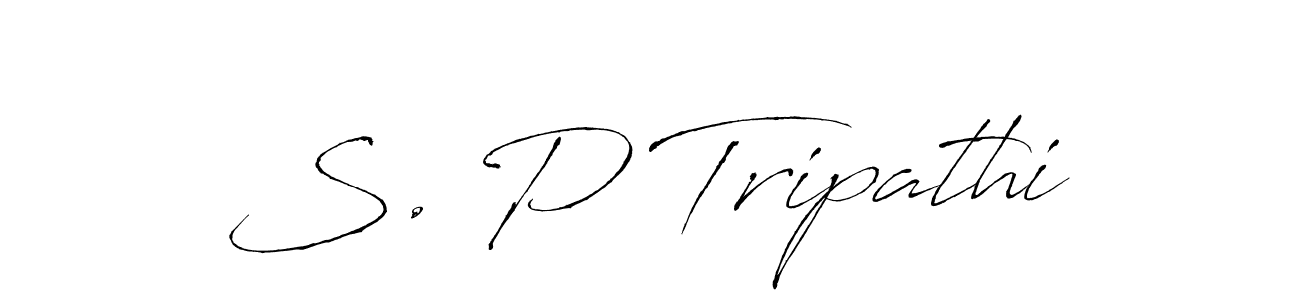 It looks lik you need a new signature style for name S. P Tripathi. Design unique handwritten (Antro_Vectra) signature with our free signature maker in just a few clicks. S. P Tripathi signature style 6 images and pictures png