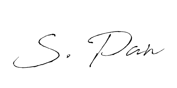 Make a short S. Pan signature style. Manage your documents anywhere anytime using Antro_Vectra. Create and add eSignatures, submit forms, share and send files easily. S. Pan signature style 6 images and pictures png